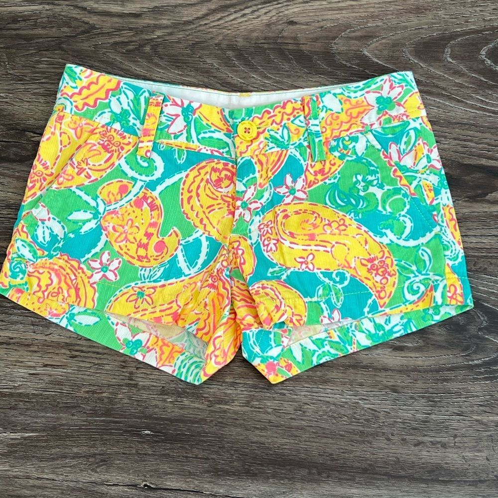 Lilly Pulitzer Walsh Shorts Pop Goes the Lemur